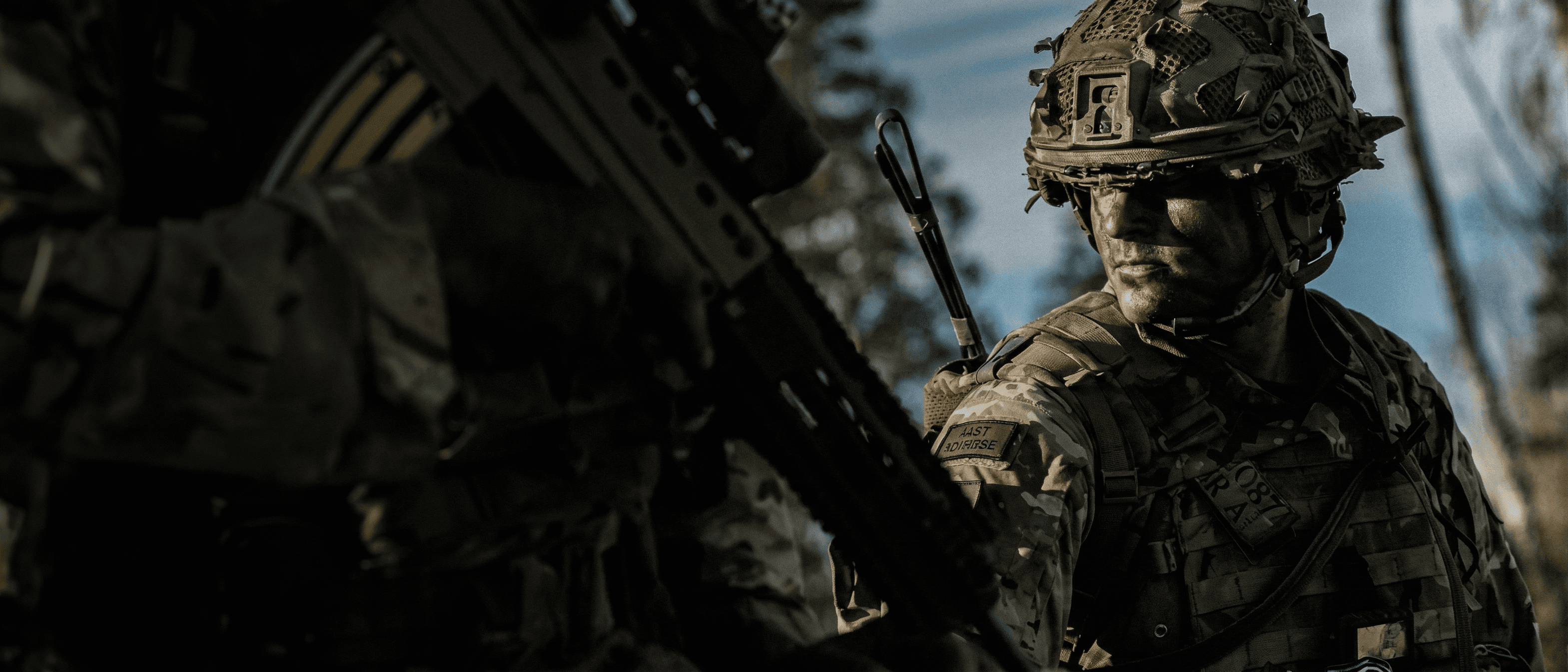 Dynamic picture of a cyclist riding downhill