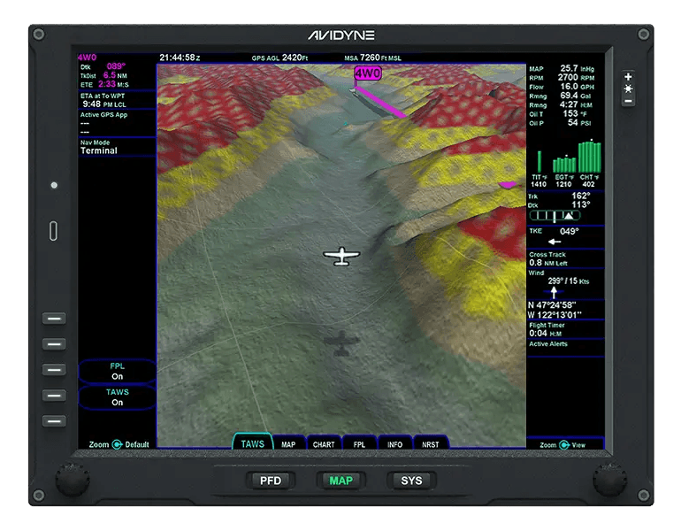 avidyne vantage 12