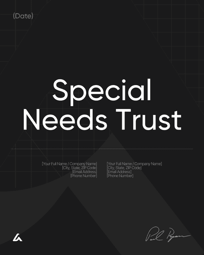 Special Needs Trust