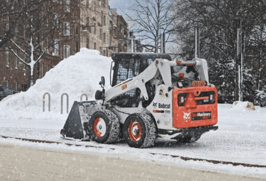 Commercial snow clearing equipment