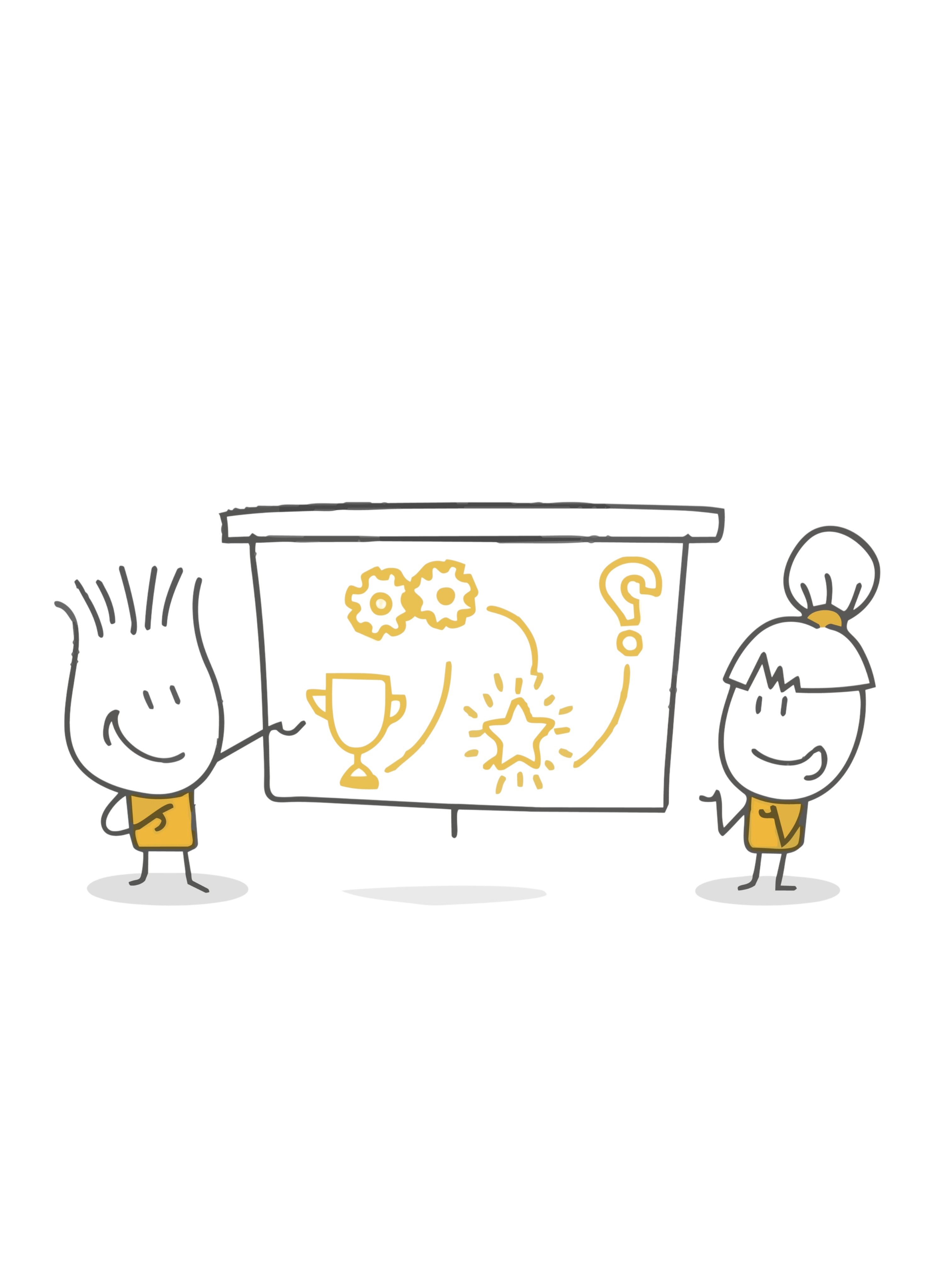 Image of a hand drawing a diagram