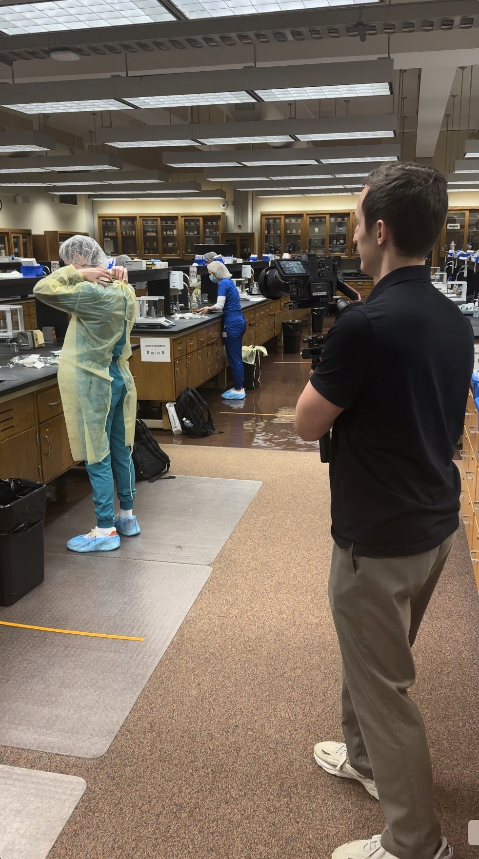 Michael Carter profile with a dynamic light