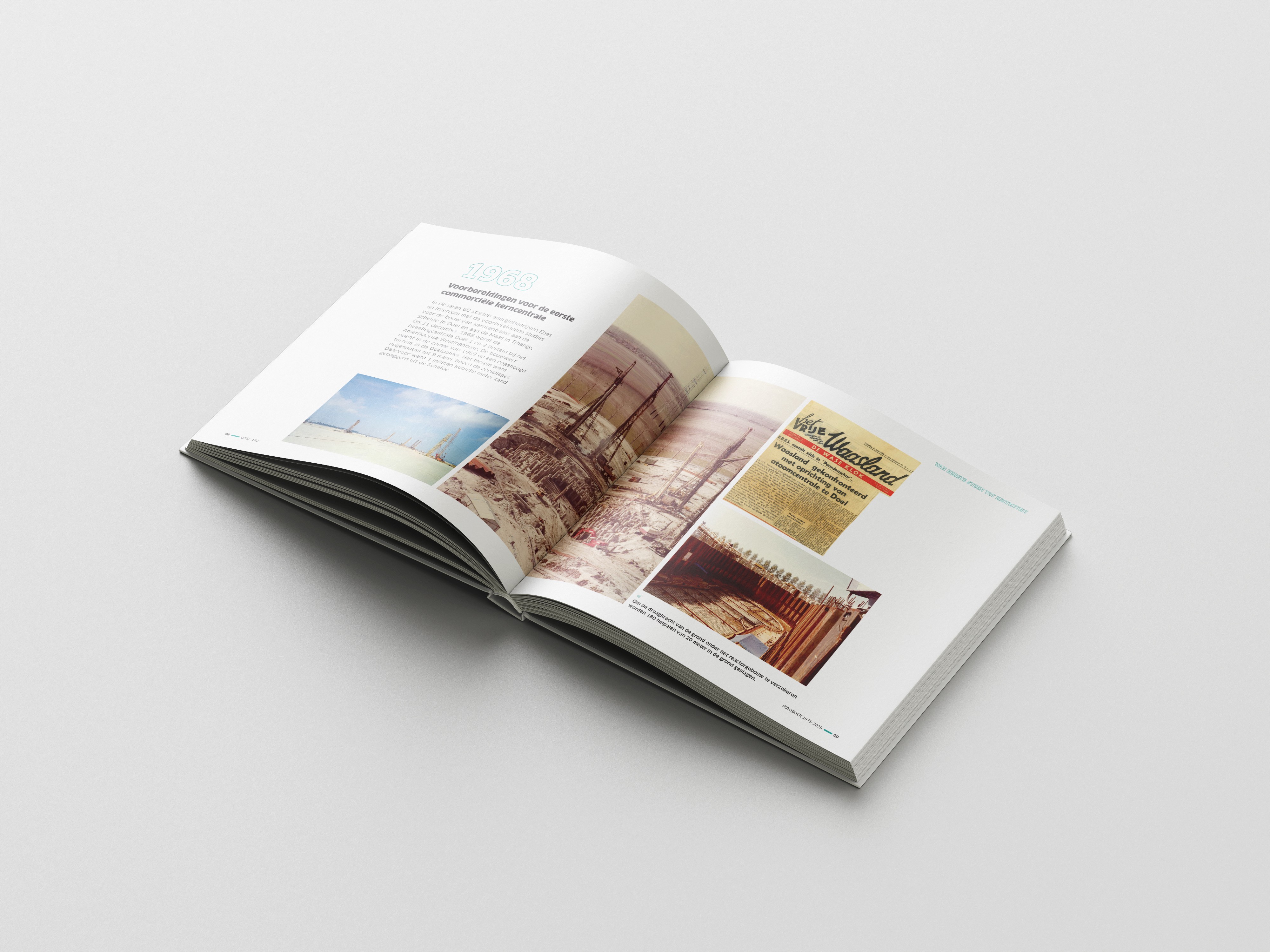 Photo of the Doel photobook for Engie