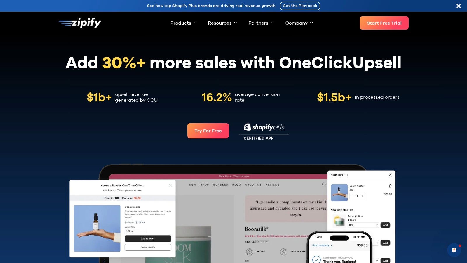 Zipify OneClickUpsell (OCU)