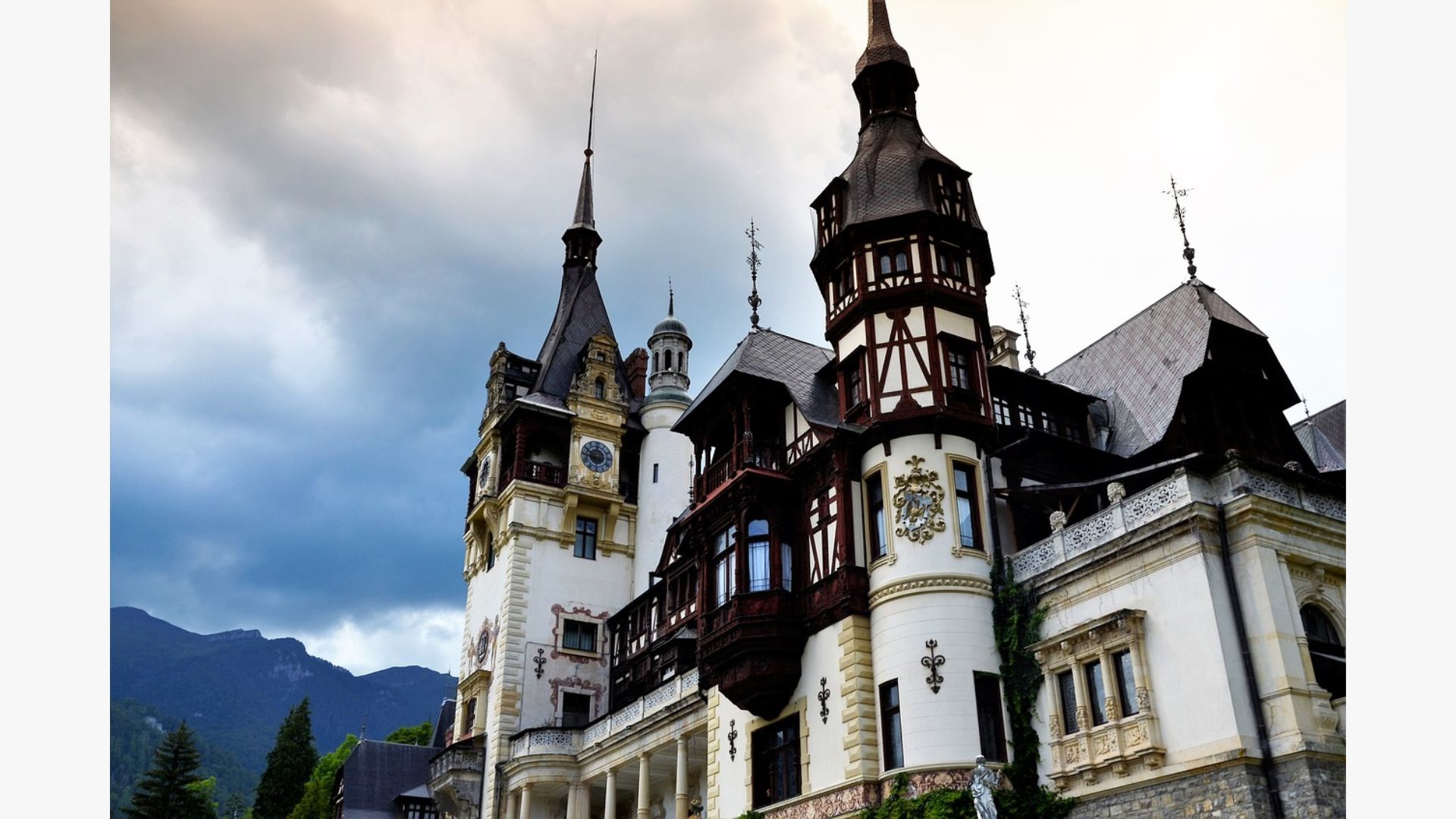  Château de Peleș en Roumanie