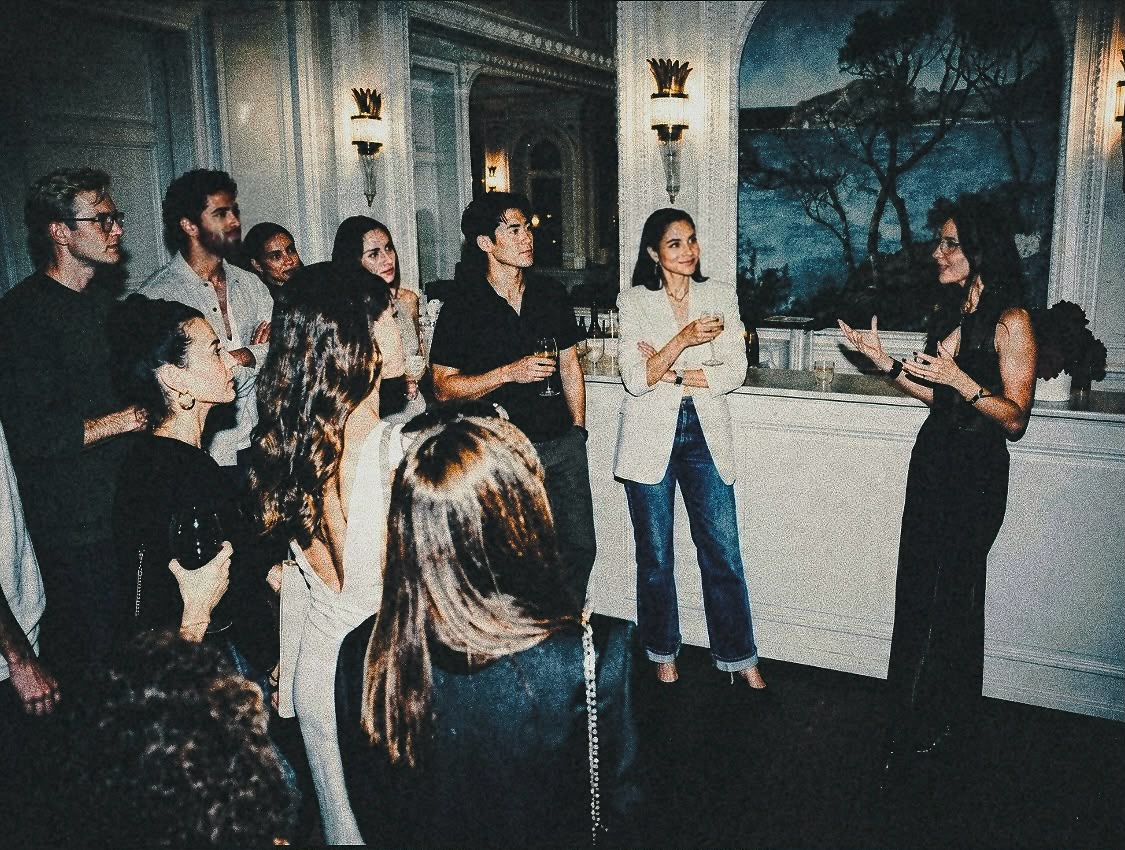 Guests gathered at The Salon