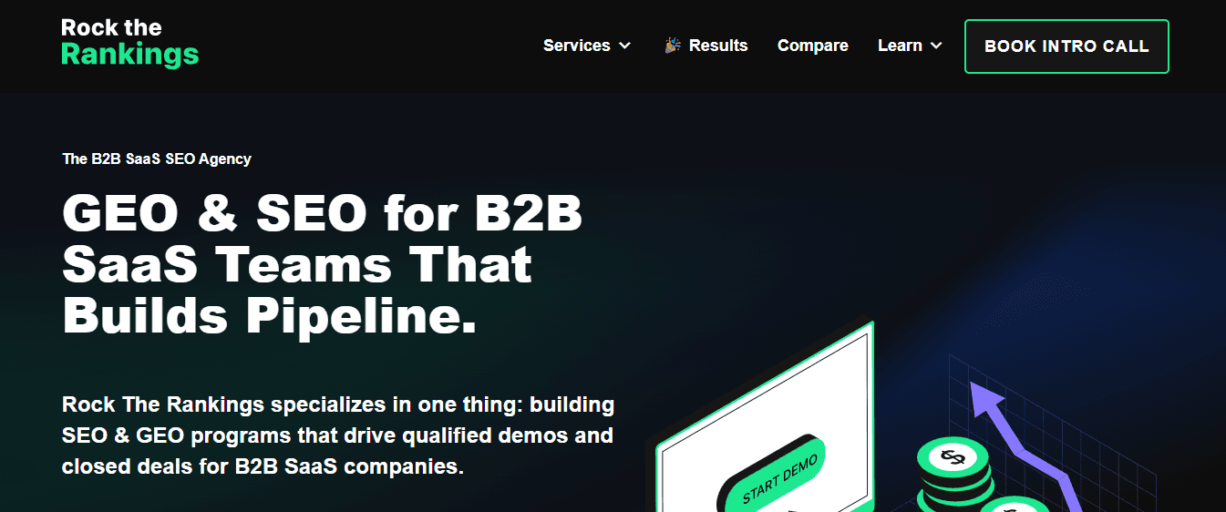 rock the rankings - SaaS SEO