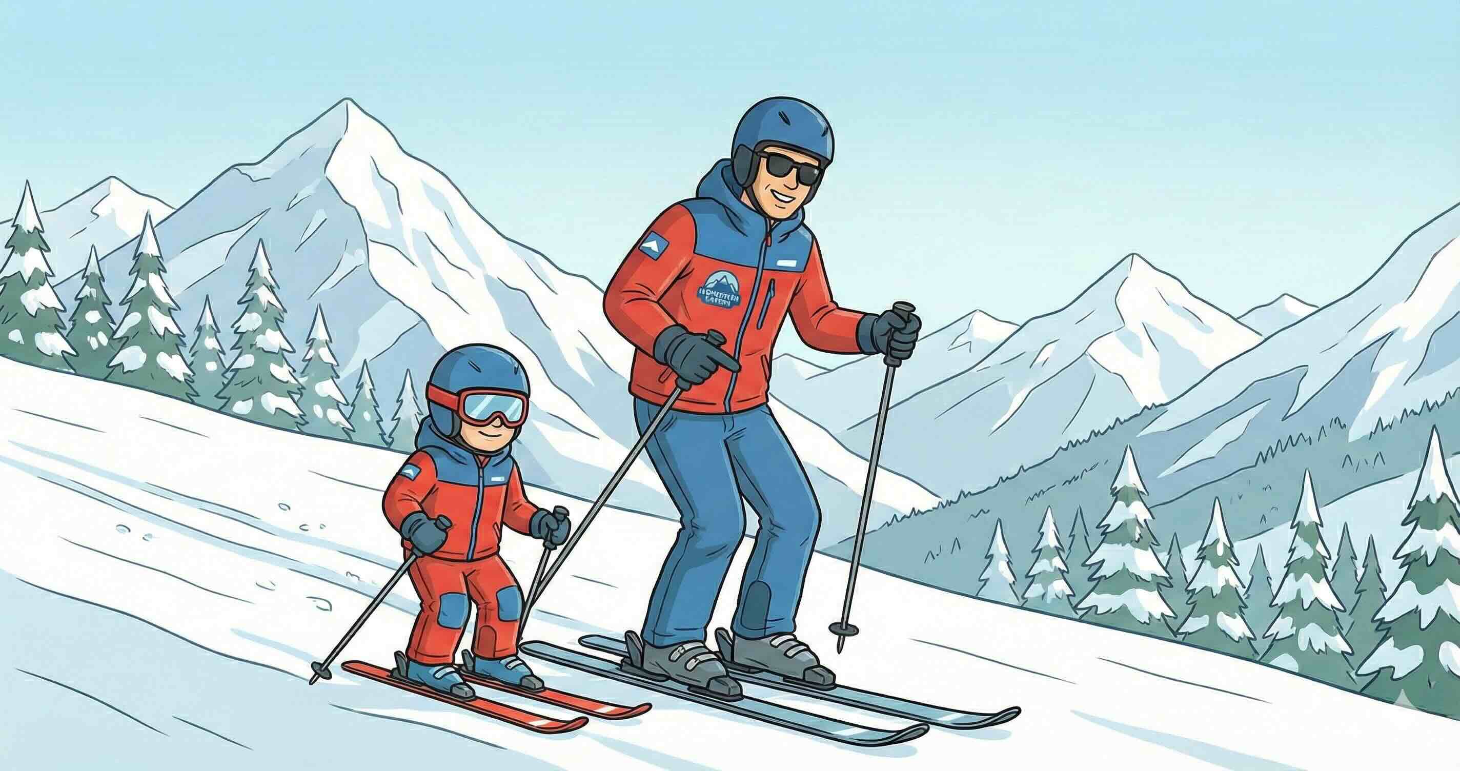 instructor de esquí