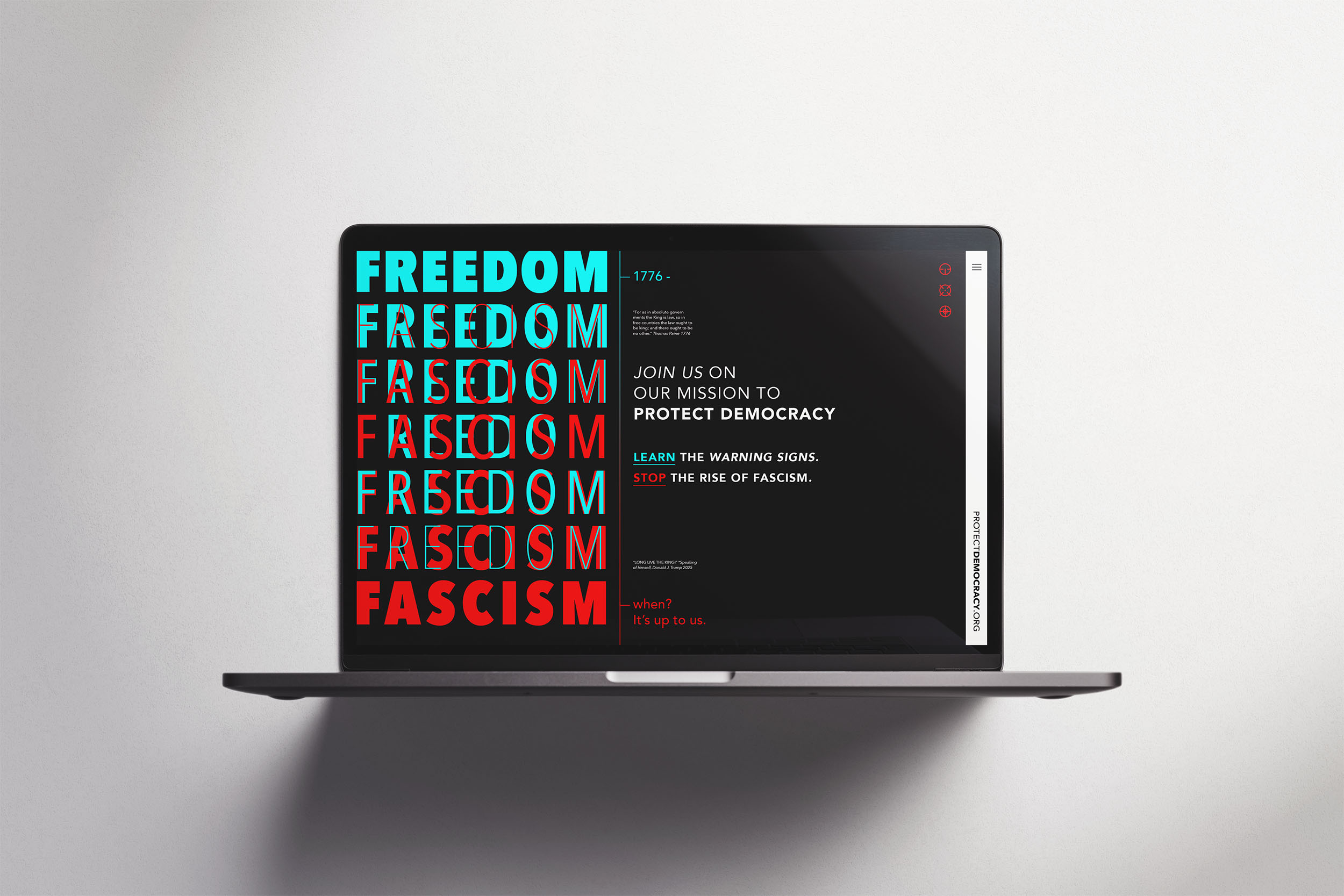 Pro-Democracy website