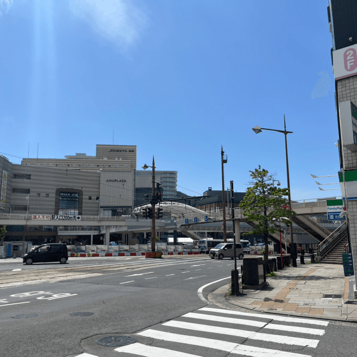 店舗付近の路上画像