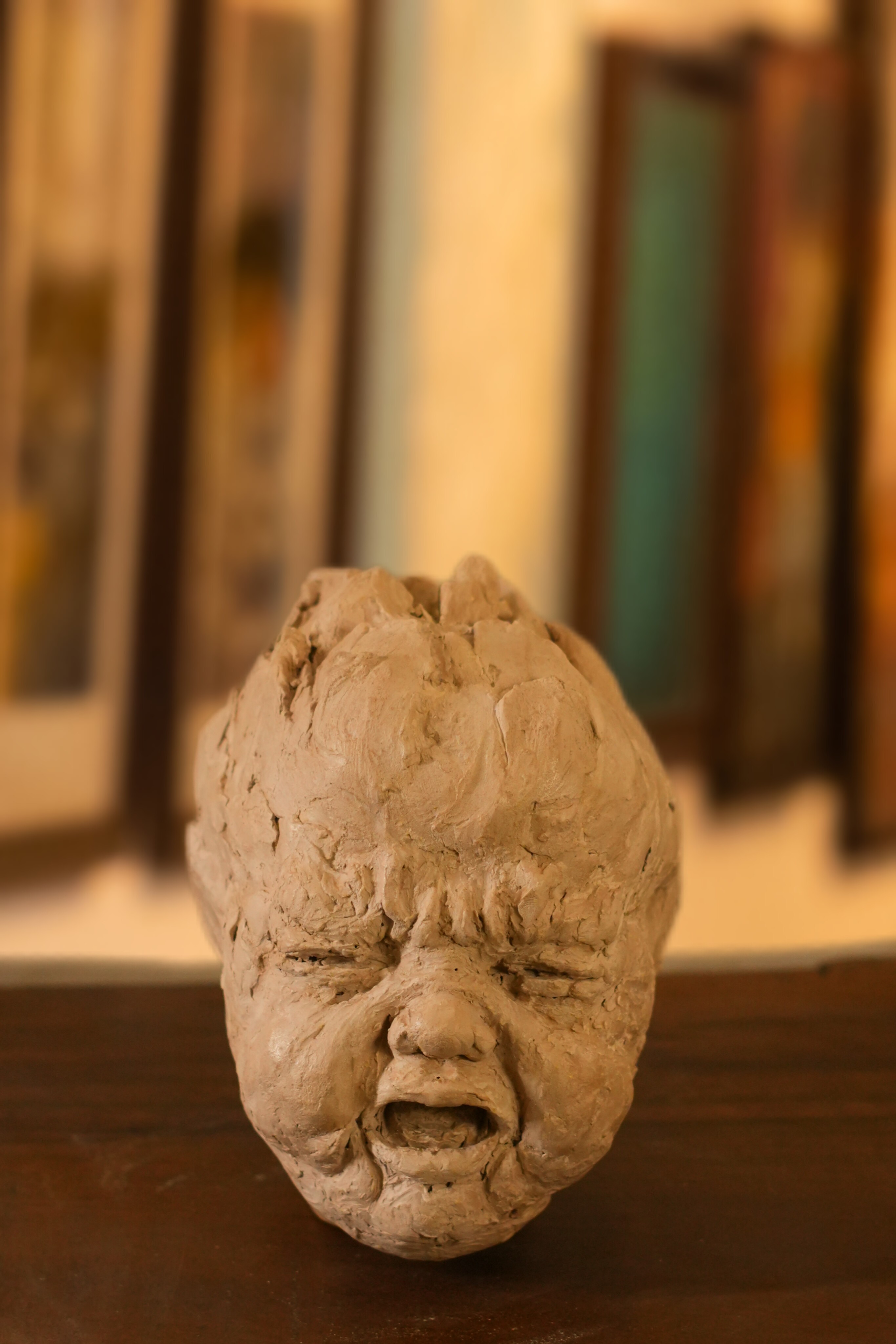 child portrait sculpture