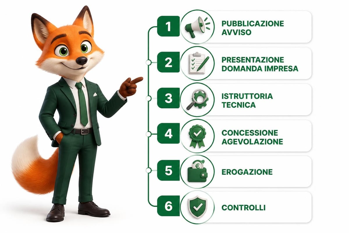 Gestione procedura Legge 181 Invitalia