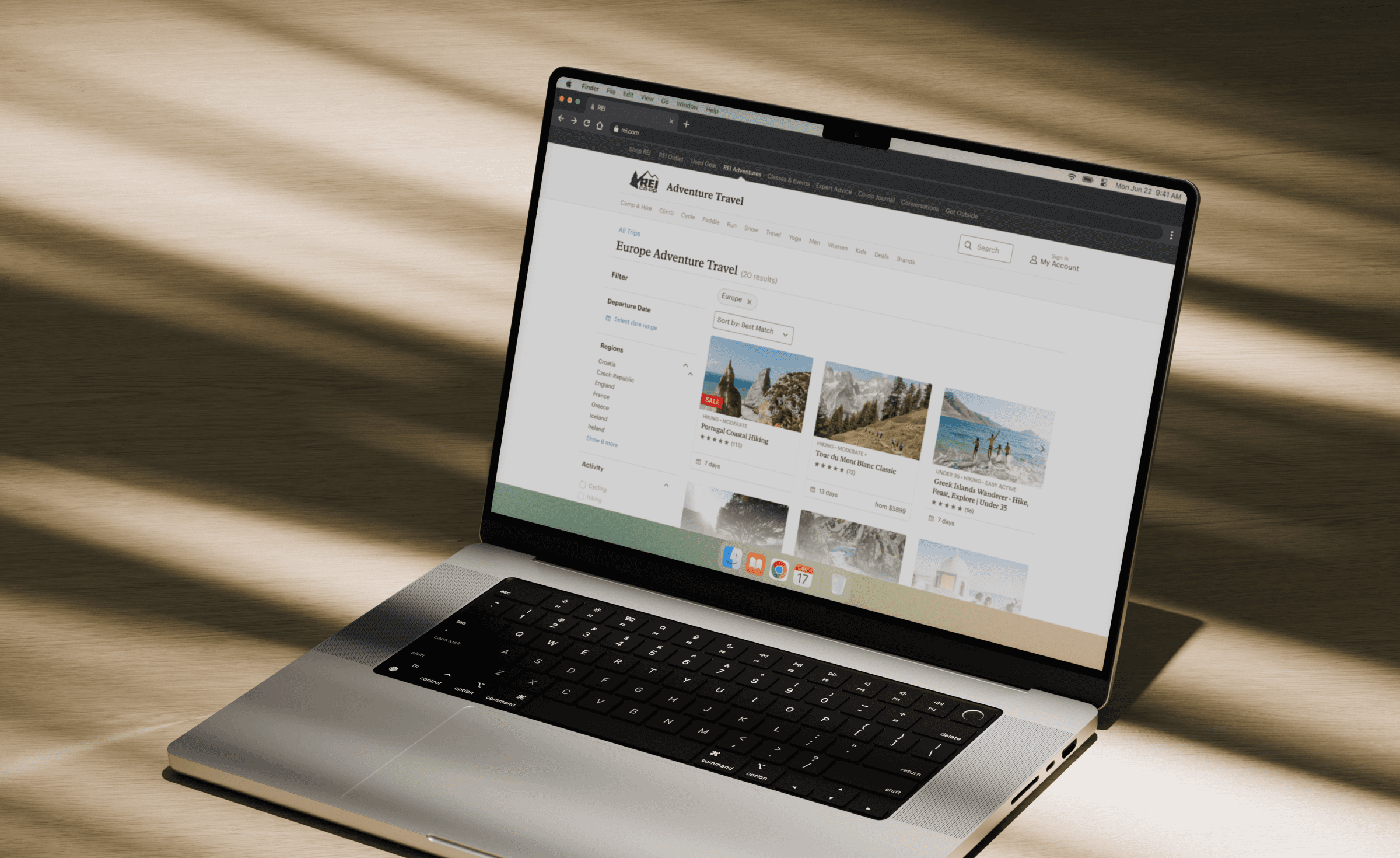 A badging system makes promotions consistently visible across different pages of the platform