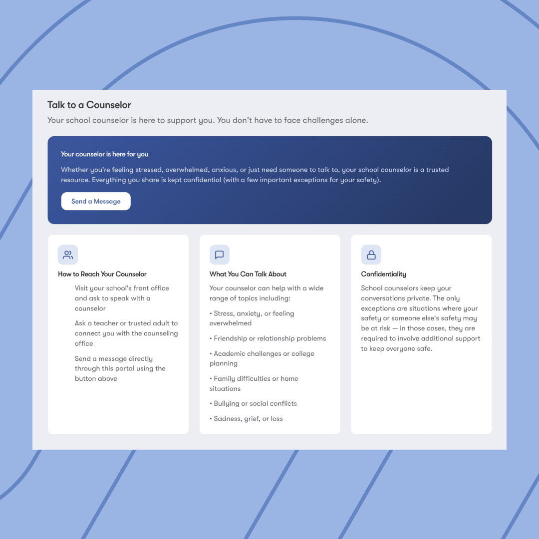 An image showing Impact Suite software solution of compliance and training where a school staff member can see tall the tasks they need to complete and all the tasks they have completed