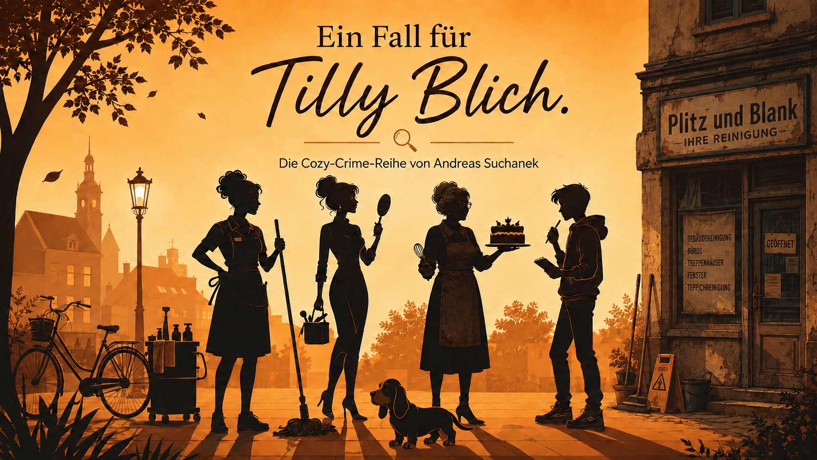Ein Fall für Tilly Blich – Cozy-Crime-Reihe von Andreas Suchanek