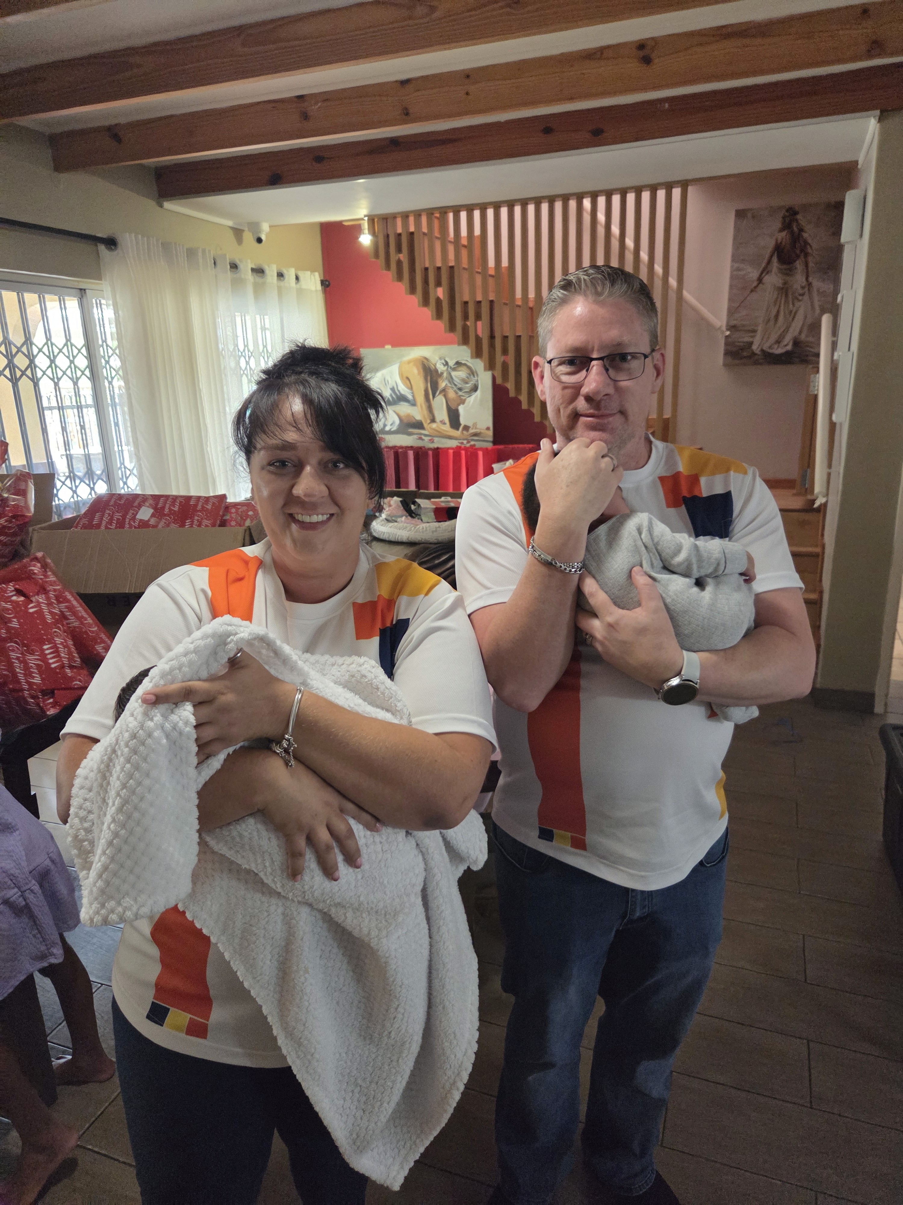 Ubuntu Visions - Santa Arrived Early at Rock of Hope