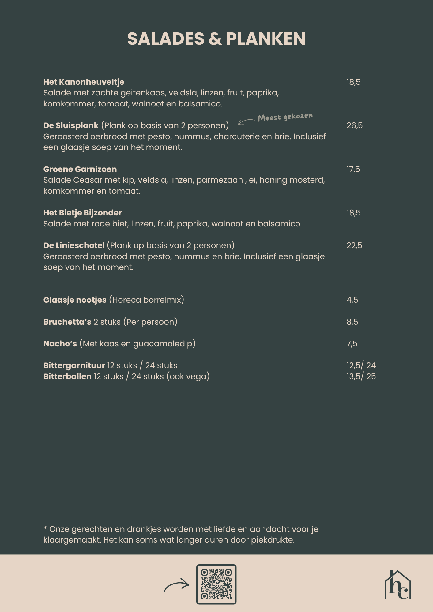 Menu page 3