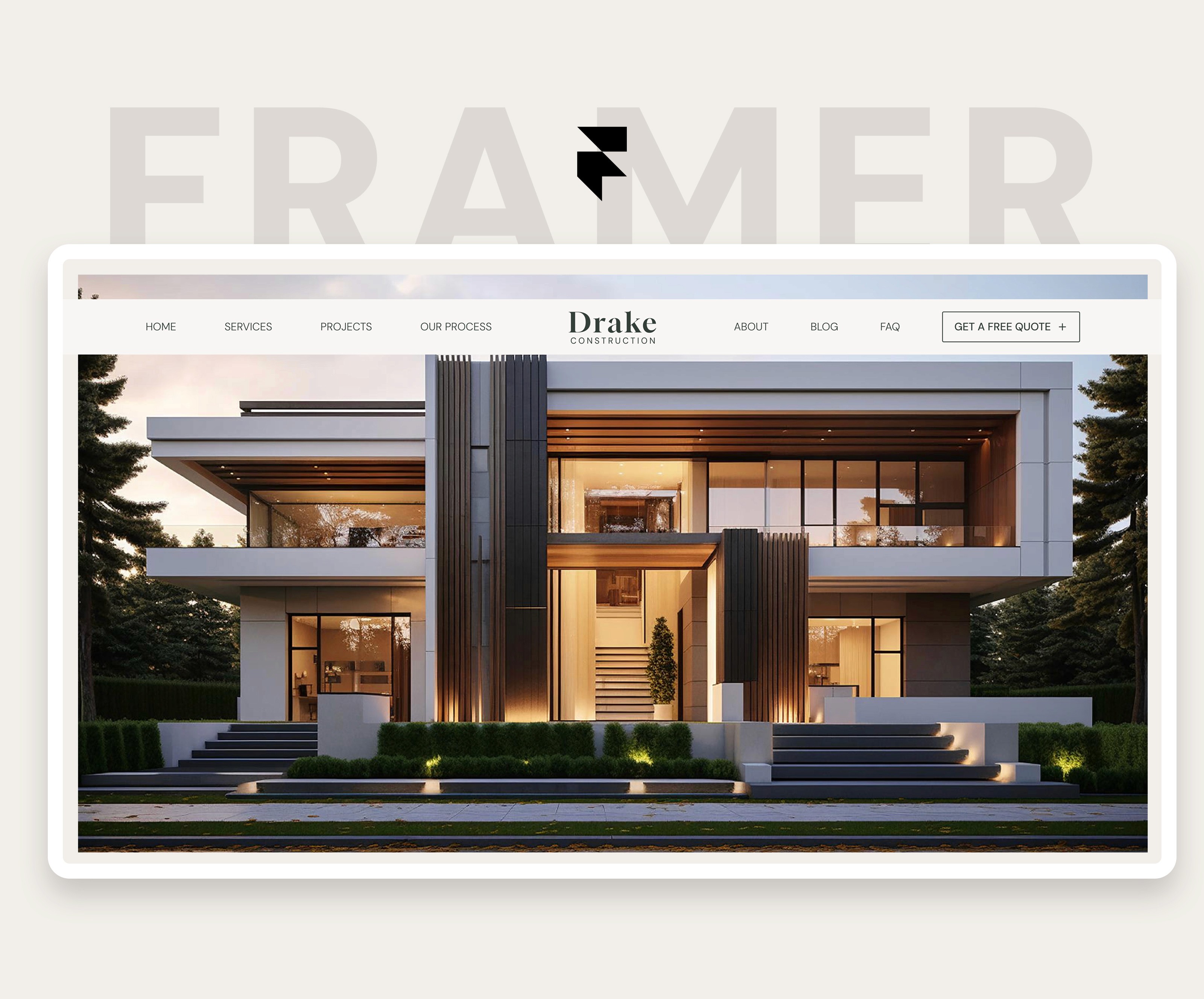 Framer Template