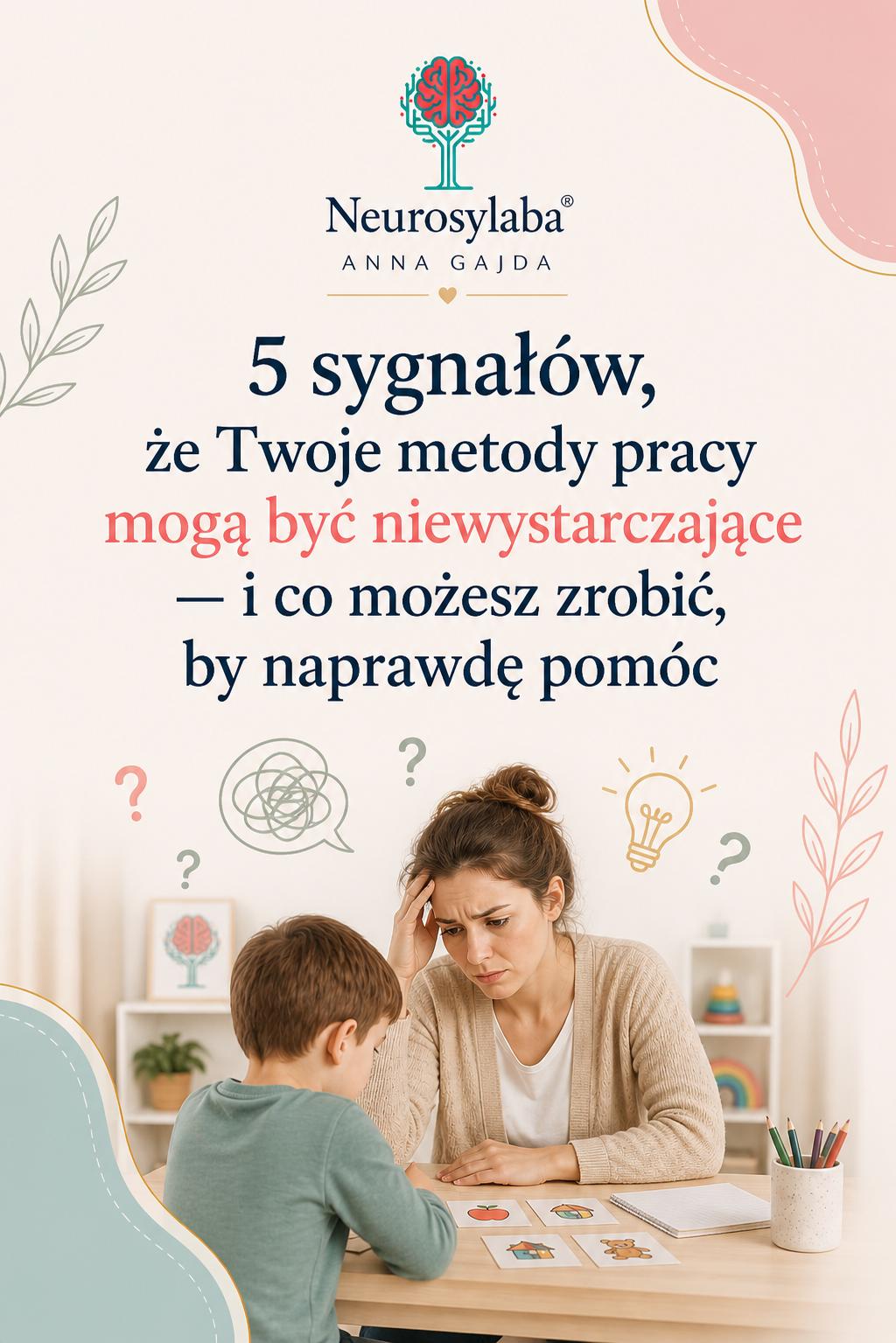 Okładka artykuł 5 sygnałów że Twoje metody pracy