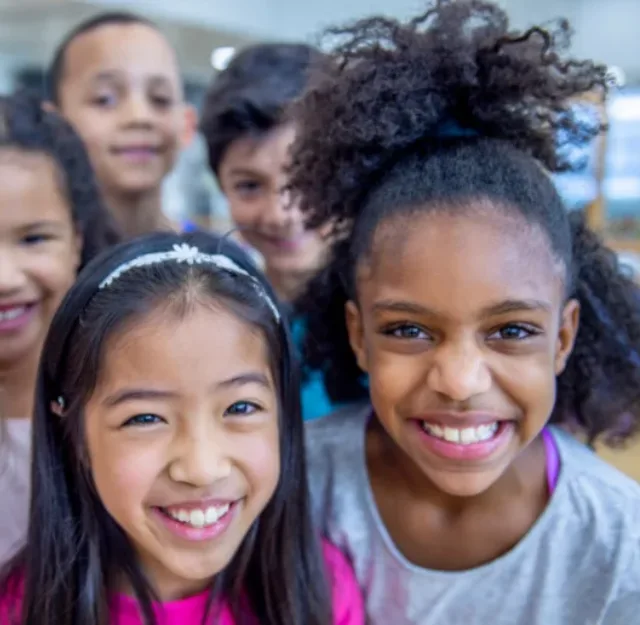 Smiling students