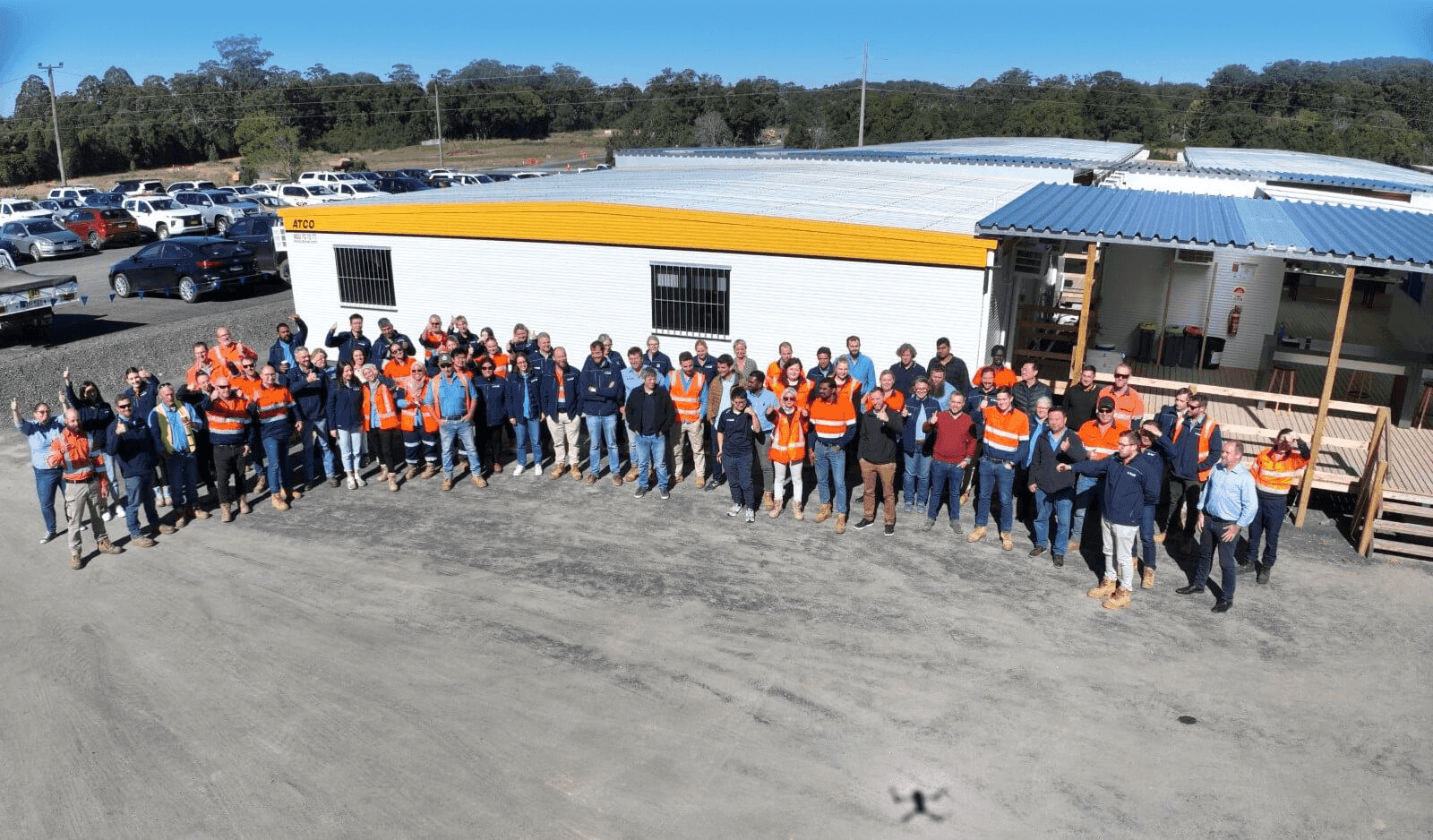 Coffs Harbour Bypass Project Ferrovial Gamuda Team Photo