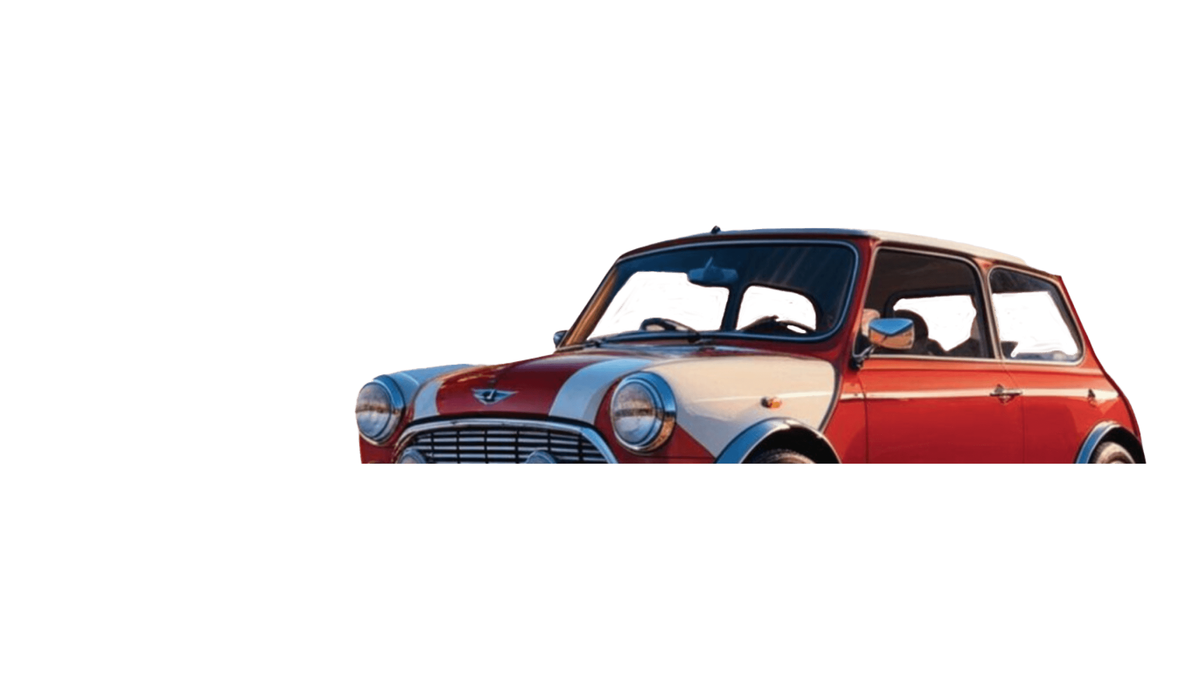 Vintage Mini Cooper top