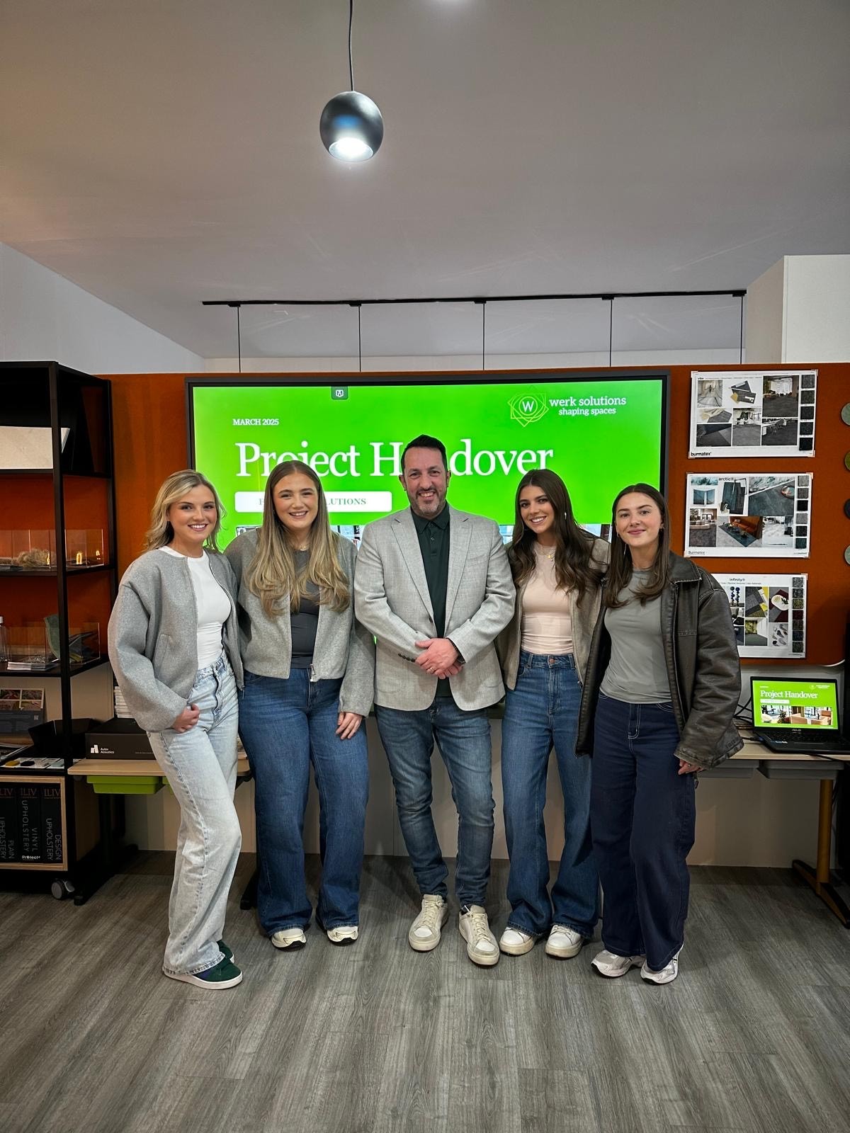 Showroom breakout area