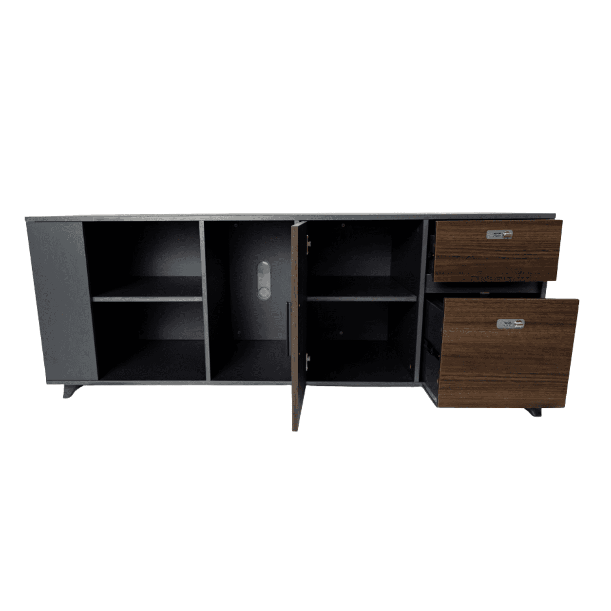 Escritorio Ejecutivo Credenza 180×165 — vista 5