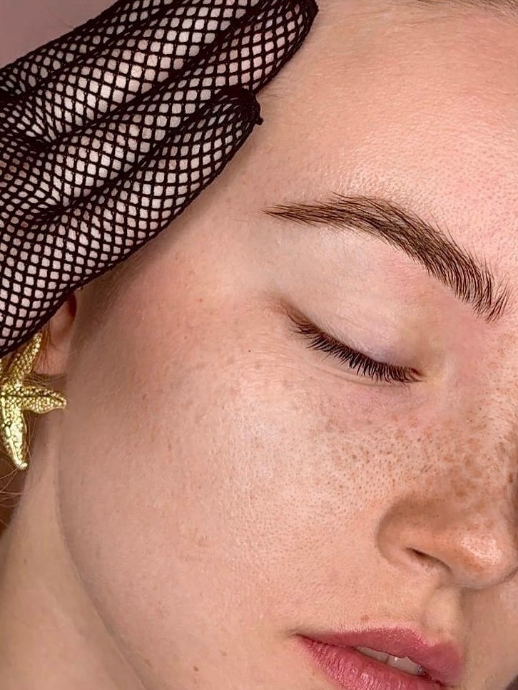 person walking on snowfield