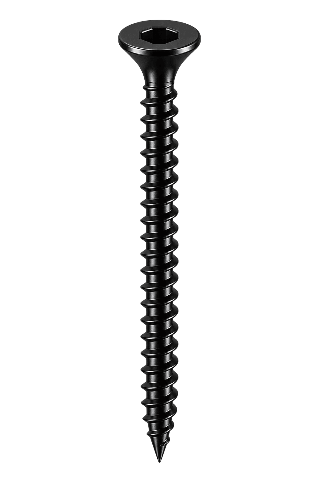 Flat head Allen screw anatomy