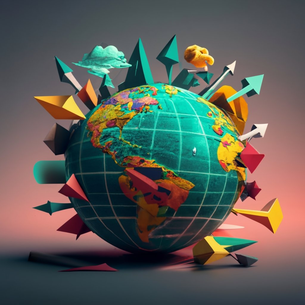 Globe illustrating the global relevance of affidavits in immigration