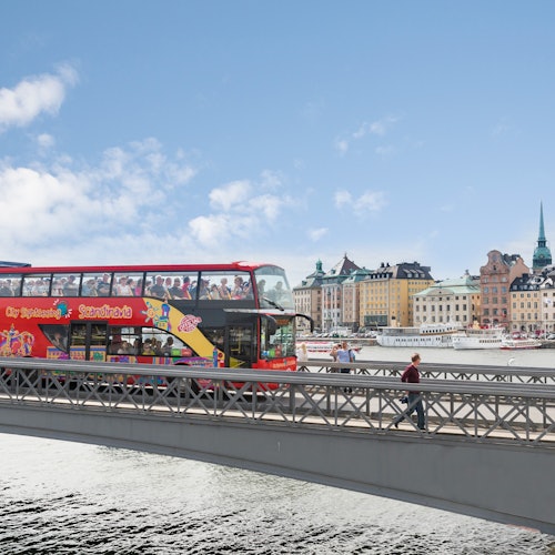 City Sightseeing Stockholm: Hop-on Hop-off Bus + Boat Tour tickets in Stockholm