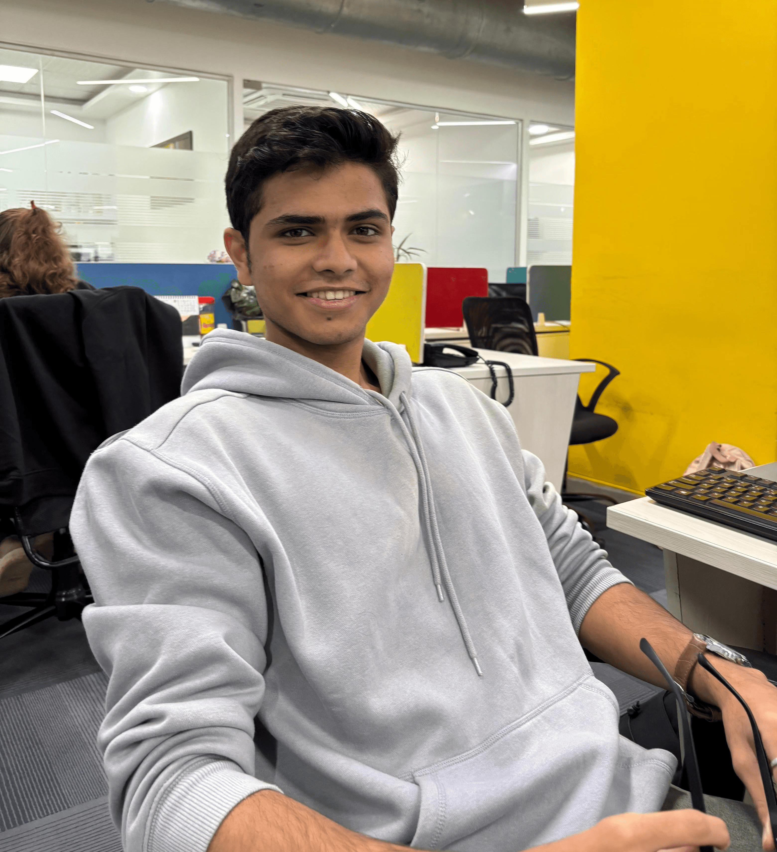 Portrait of portfolio creator