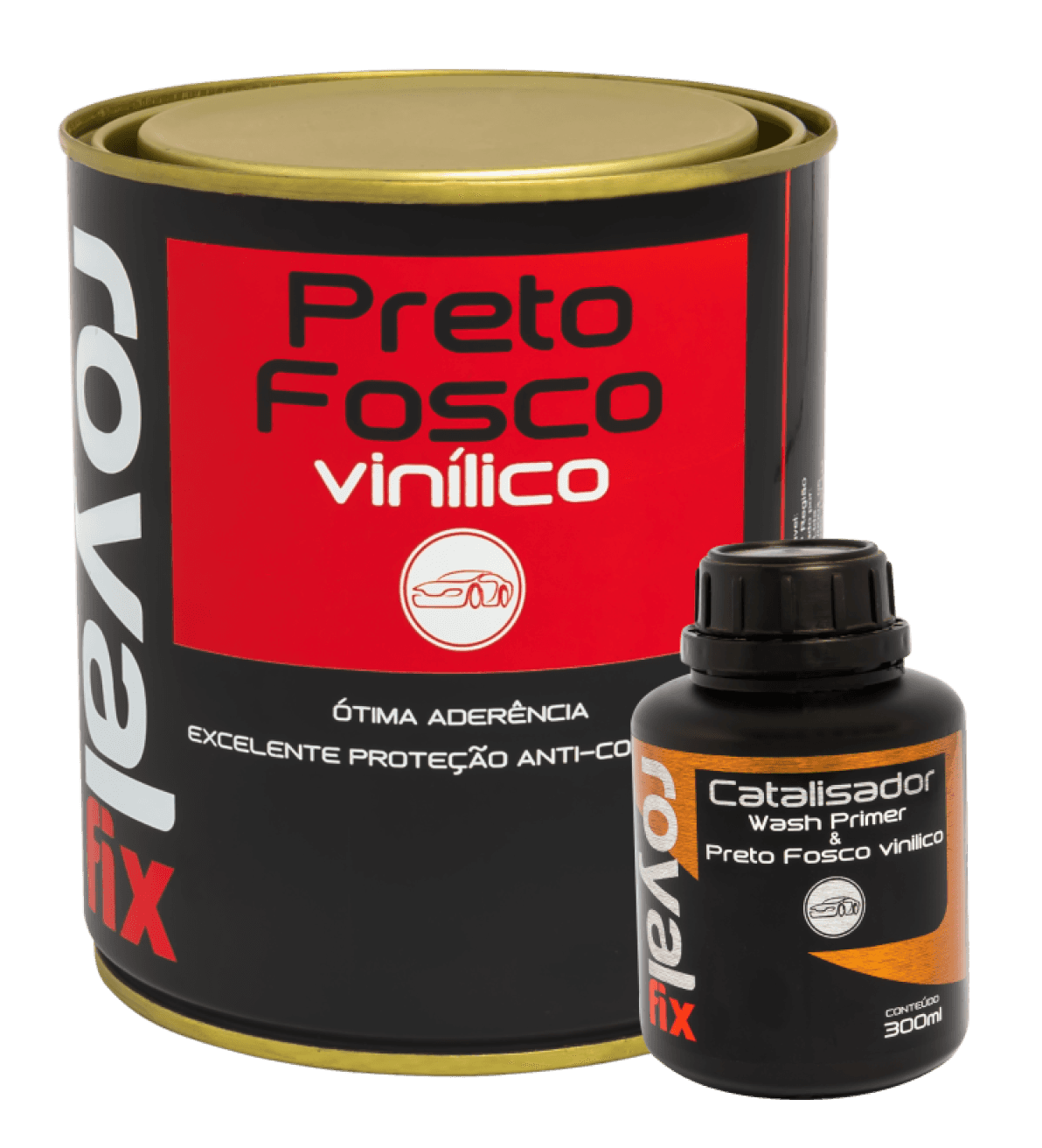 Royal Fix Preto Fosco Vinílico