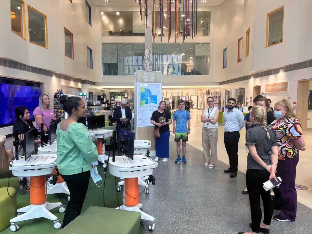 A group of healthcare professionals receive a fleet of new GO Karts to their hospitals in Australia.