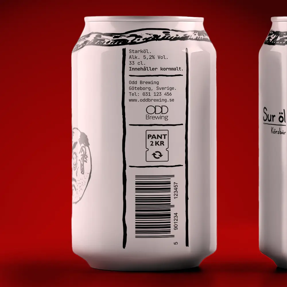 Beer can mockup