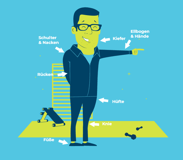 Illustration der Krankheitsbilder