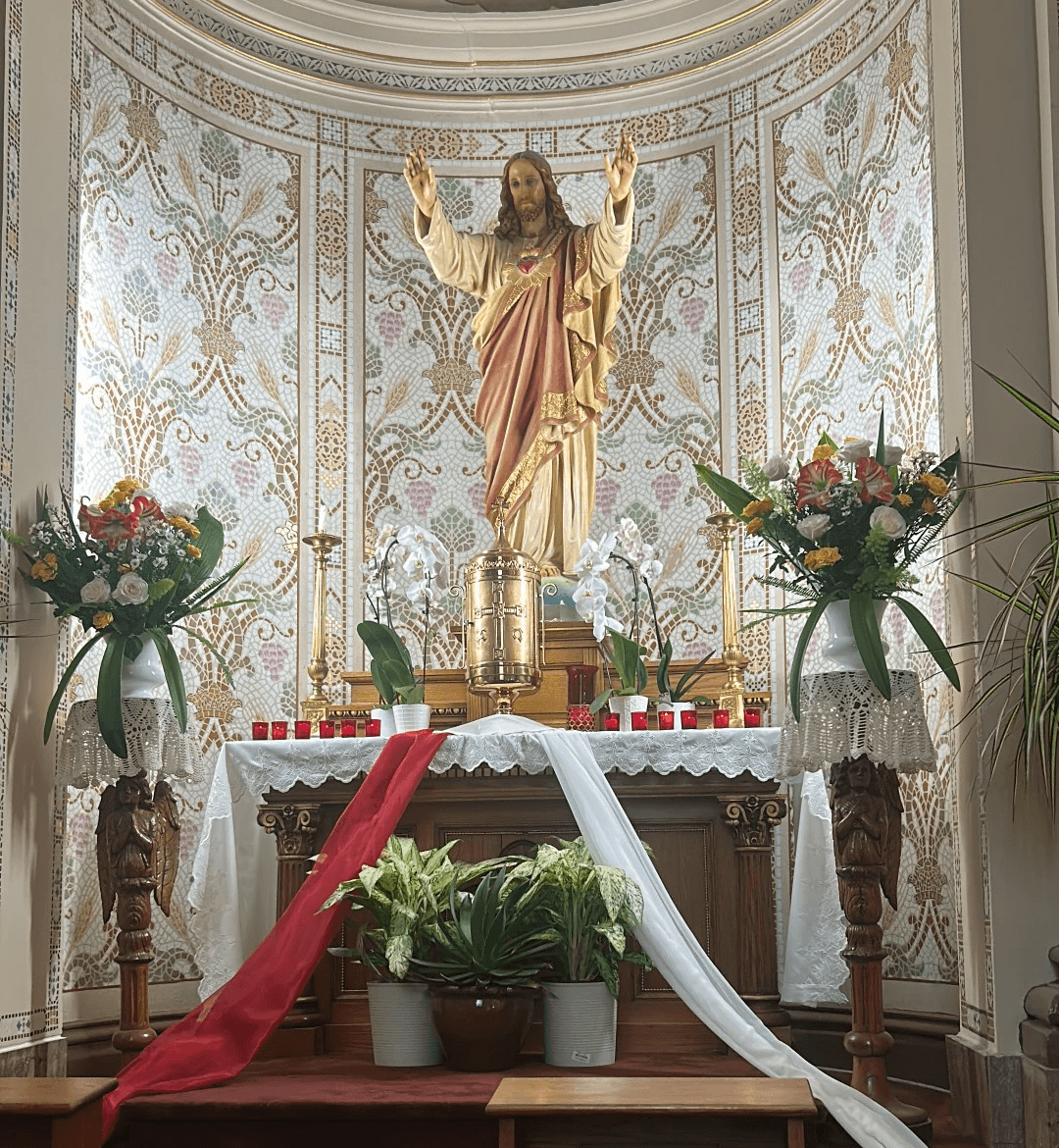 Aerial view of Notre Dame district