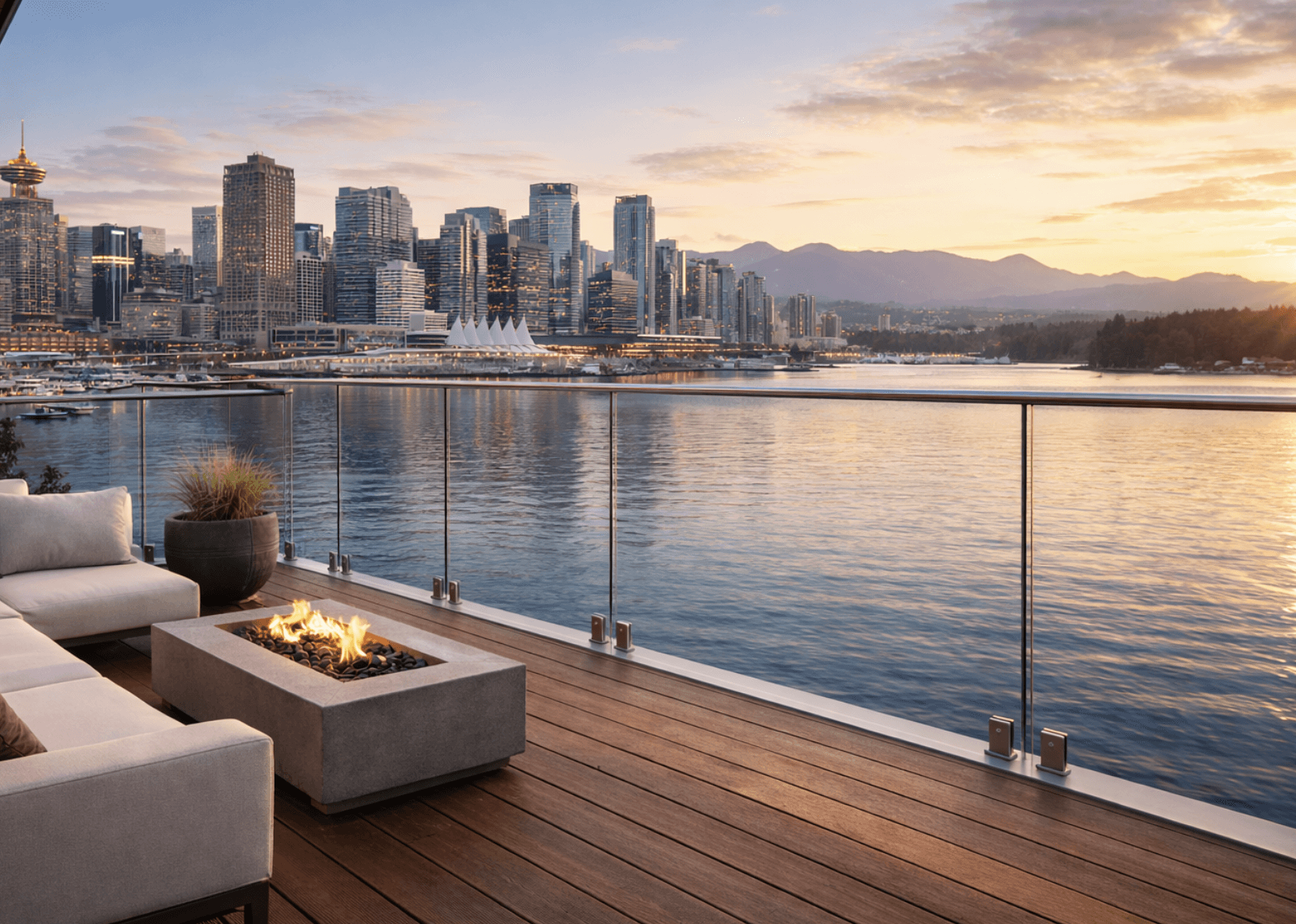 frameless glass railings vancouver