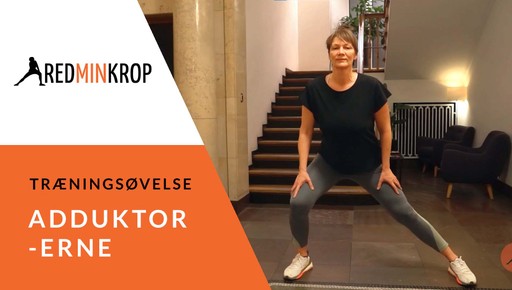 Adduktorerne træningsøvelse