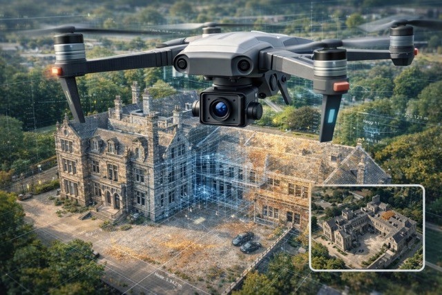 Photogrammétrie sol & drone