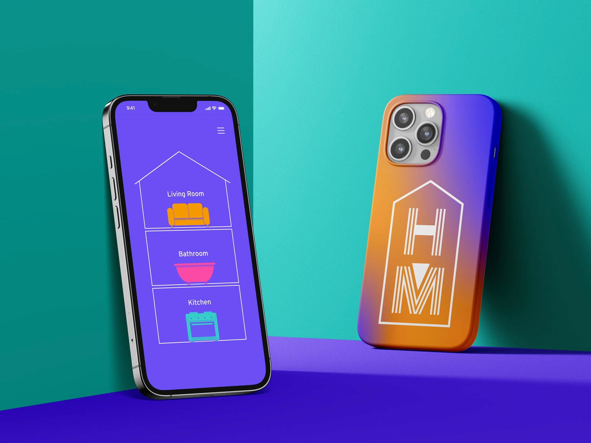 web app on a mobile device