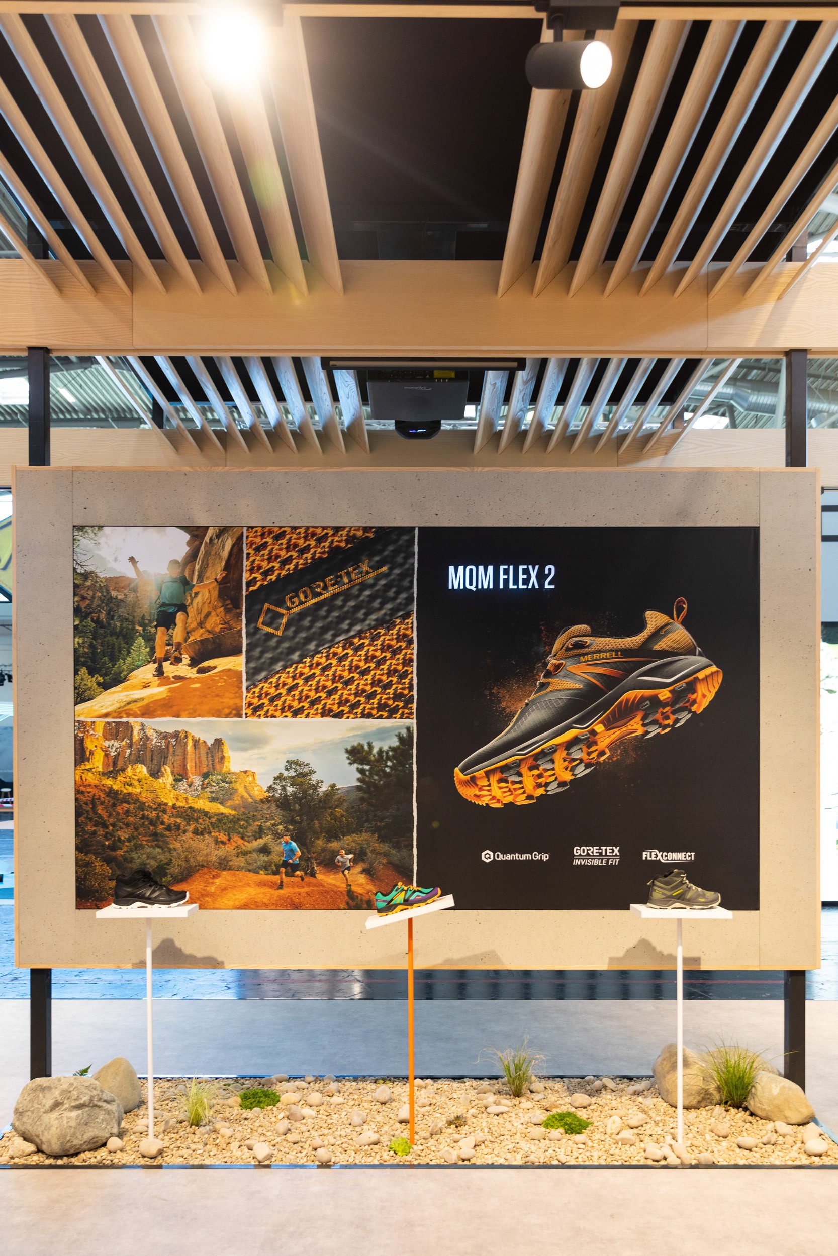 Merrell tradeshow stand design