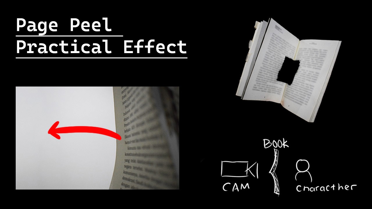 Page Peel Practical Effect Plan