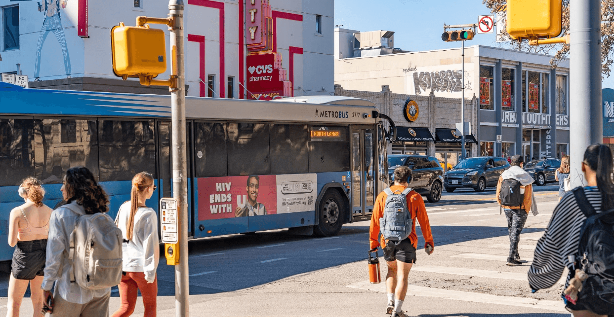 bus wrap for campaign