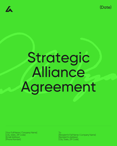 Strategic Alliance Agreement