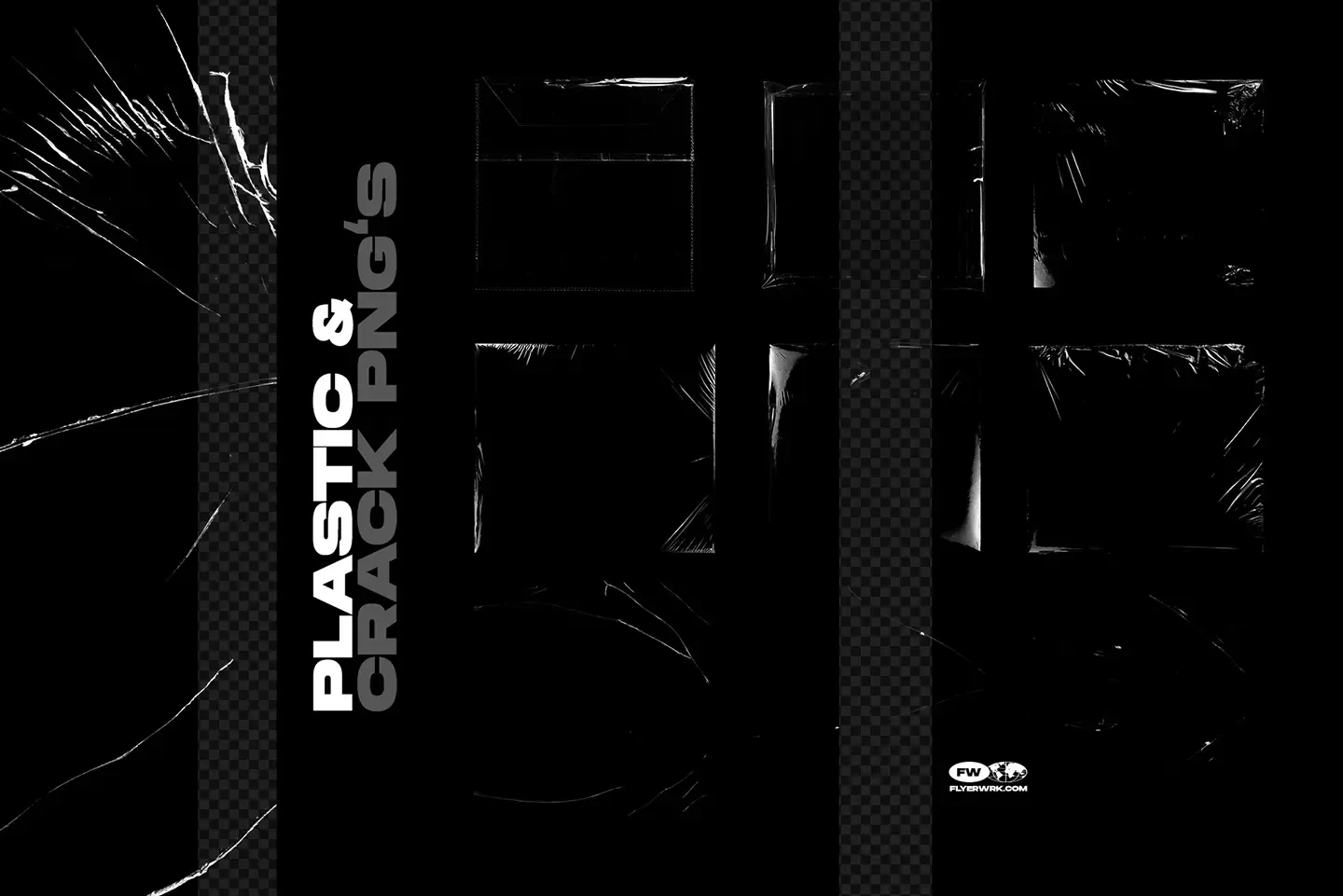 CD jewel case mockup bundle plastic crack overlays scratches and packaging textures