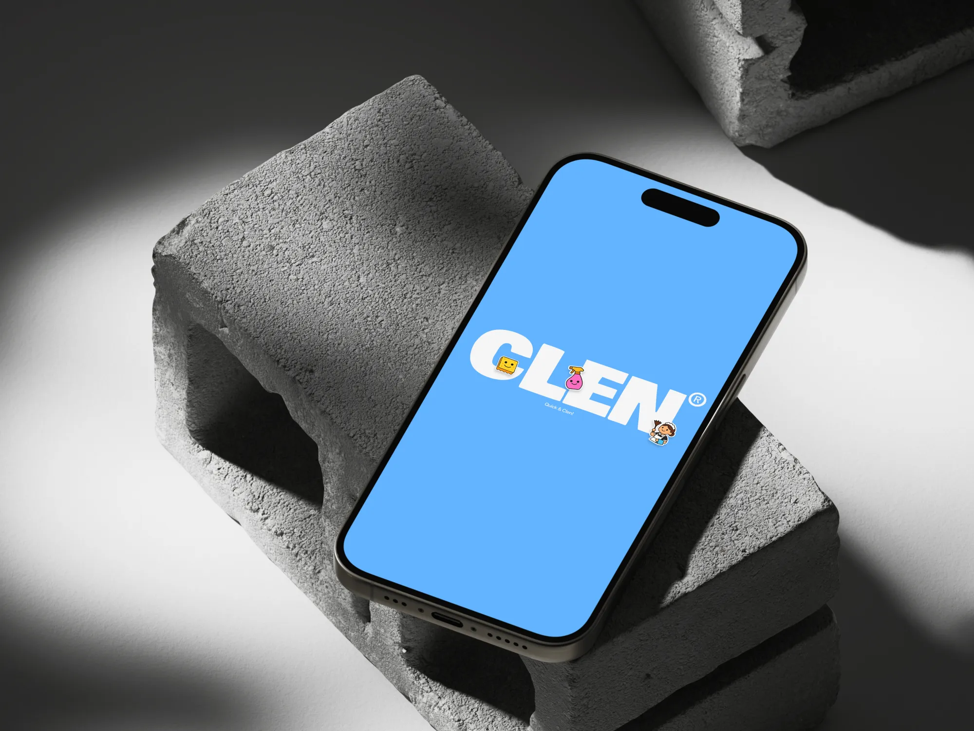 clen app on phone