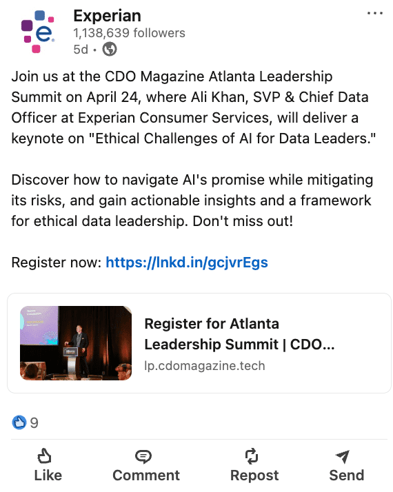 Marketing Spotlight Experian social media content pillars