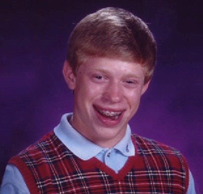 Bad Luck Brian in Original Meme